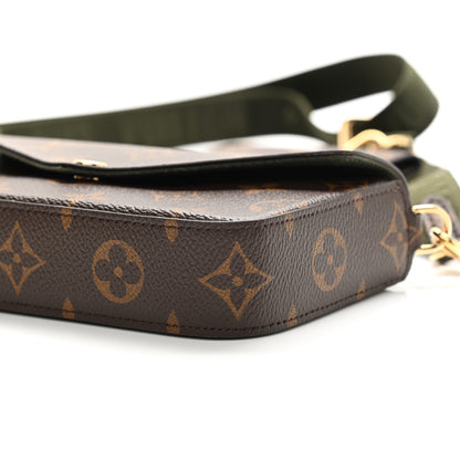 Louis Vuitton Monogram Felicie Strap & Go Kaki 17 of 21