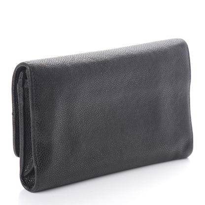 Chanel Caviar Outdoor Ligne Wallet Black 3 of 8
