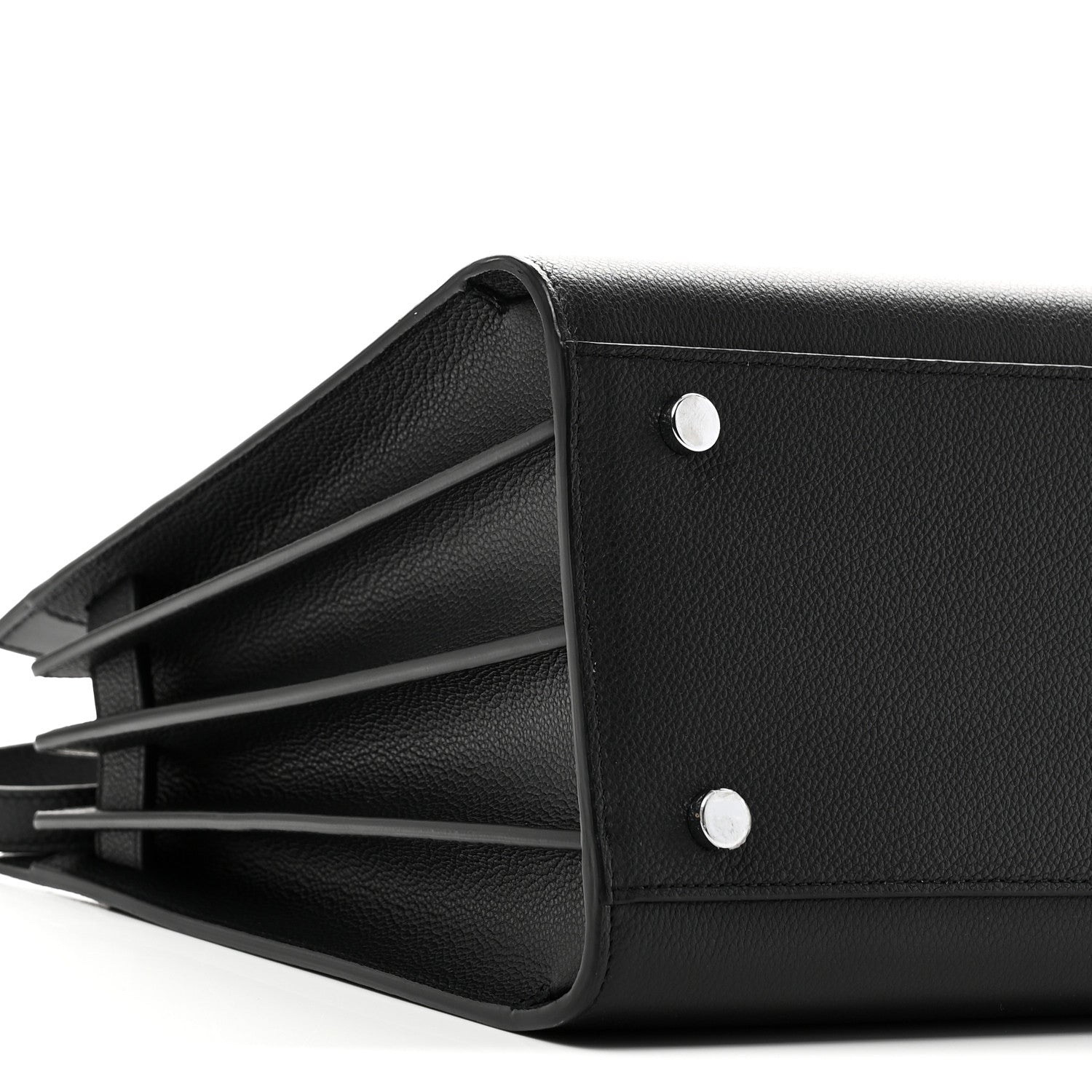 Saint Laurent Grained Calfskin Small Sac De Jour Black 8 of 9