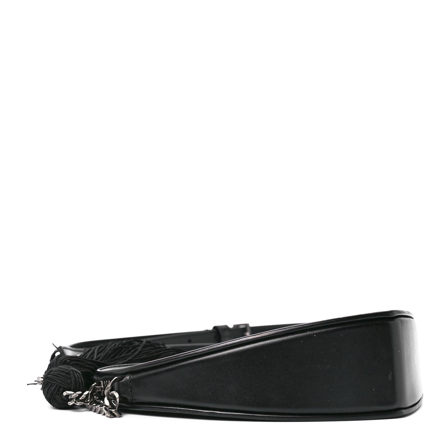 Saint Laurent Calfskin Heart Monogram Crossbody Black 4 of 12
