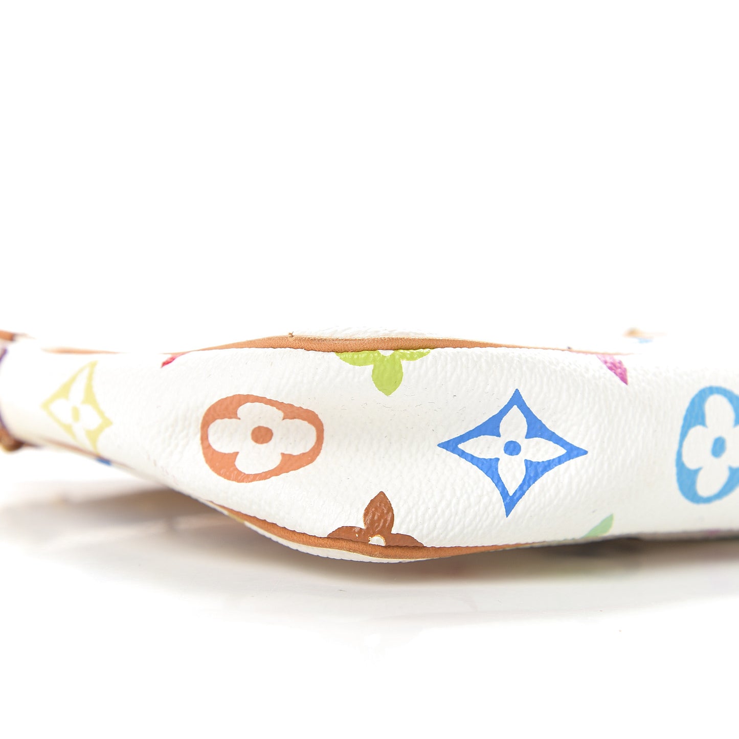Monogram Multicolor Pochette Accessories White