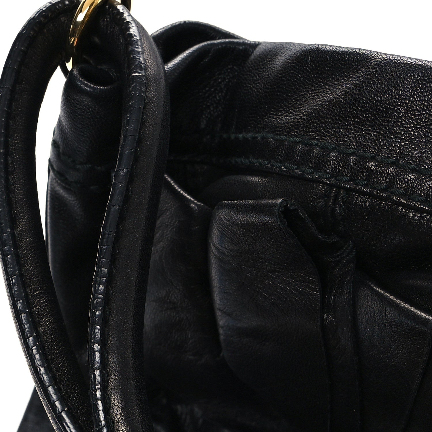 Valentino Garavani Nappa Rosette Bucket Bag Black 11 of 11