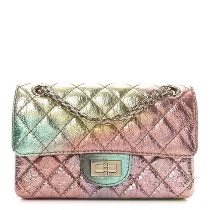Chanel Metallic Goatskin Quilted Mini 2.55 Reissue Flap Multicolor 1 of 10