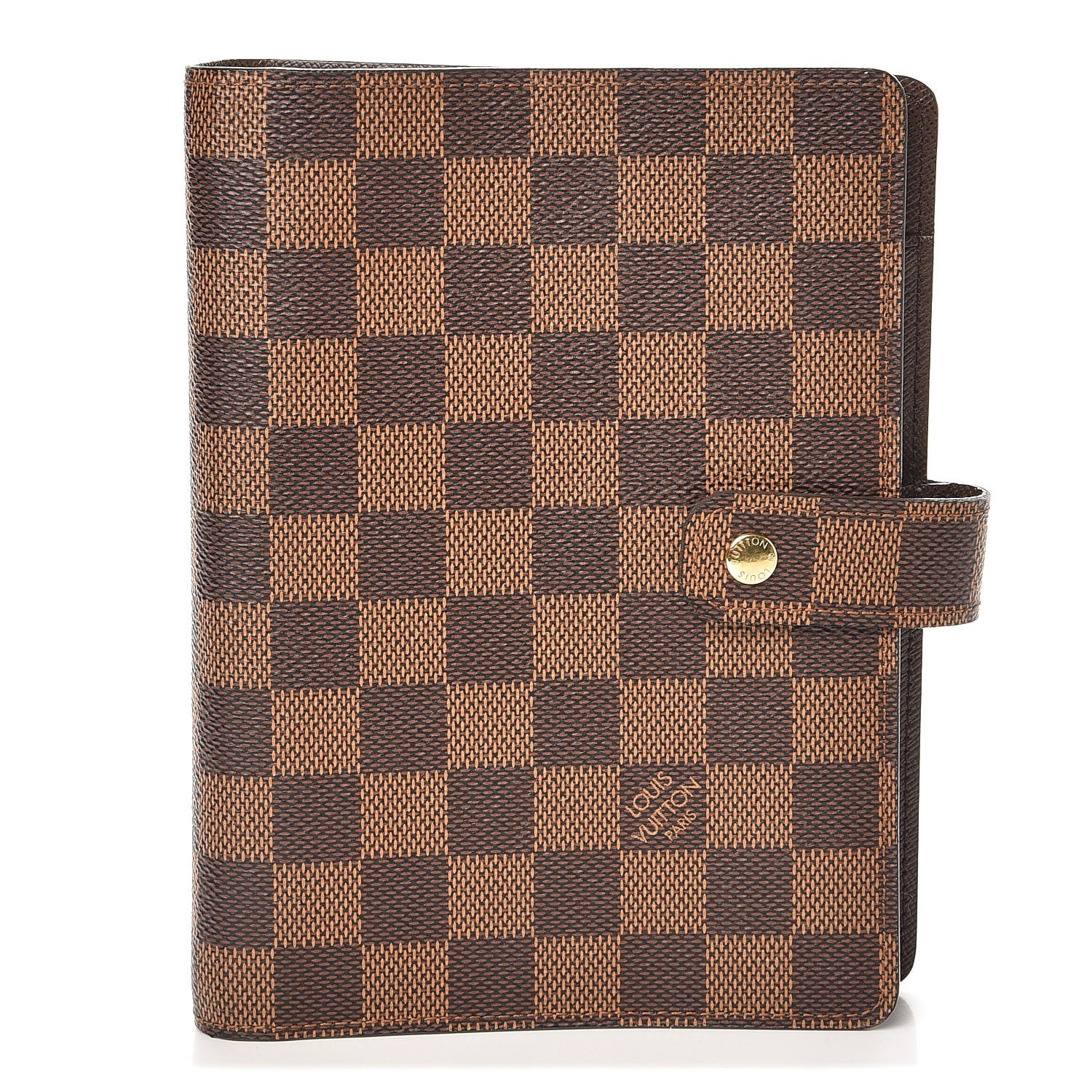 Louis Vuitton Damier Ebene Medium Ring Agenda Cover 1 of 14
