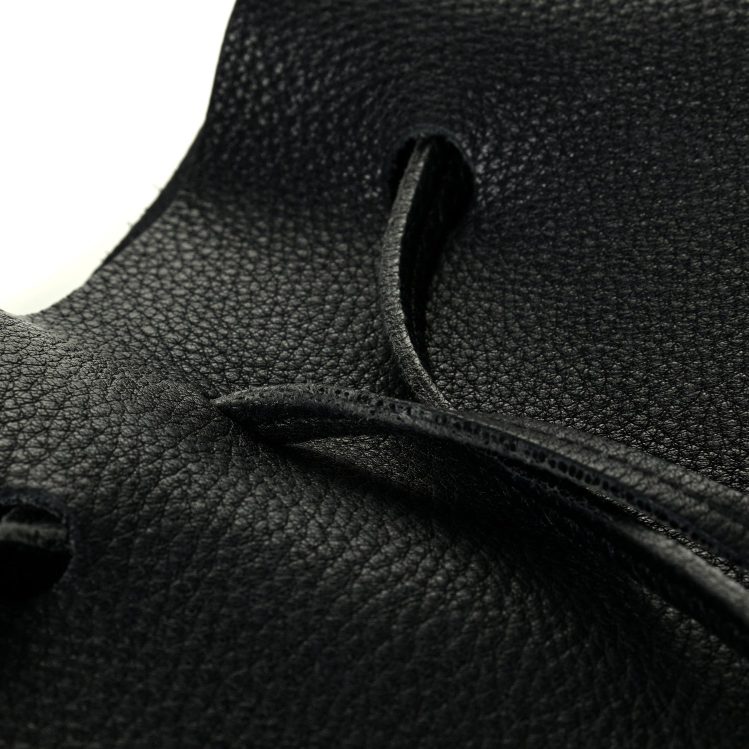 Mansur Gavriel Tumbled Calfskin Mini Bucket Bag Black 6 of 8
