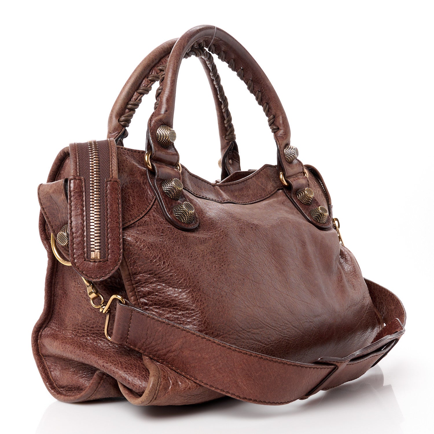 Balenciaga Agneau Giant 21 Gold Hardware City Castagna 4 of 12