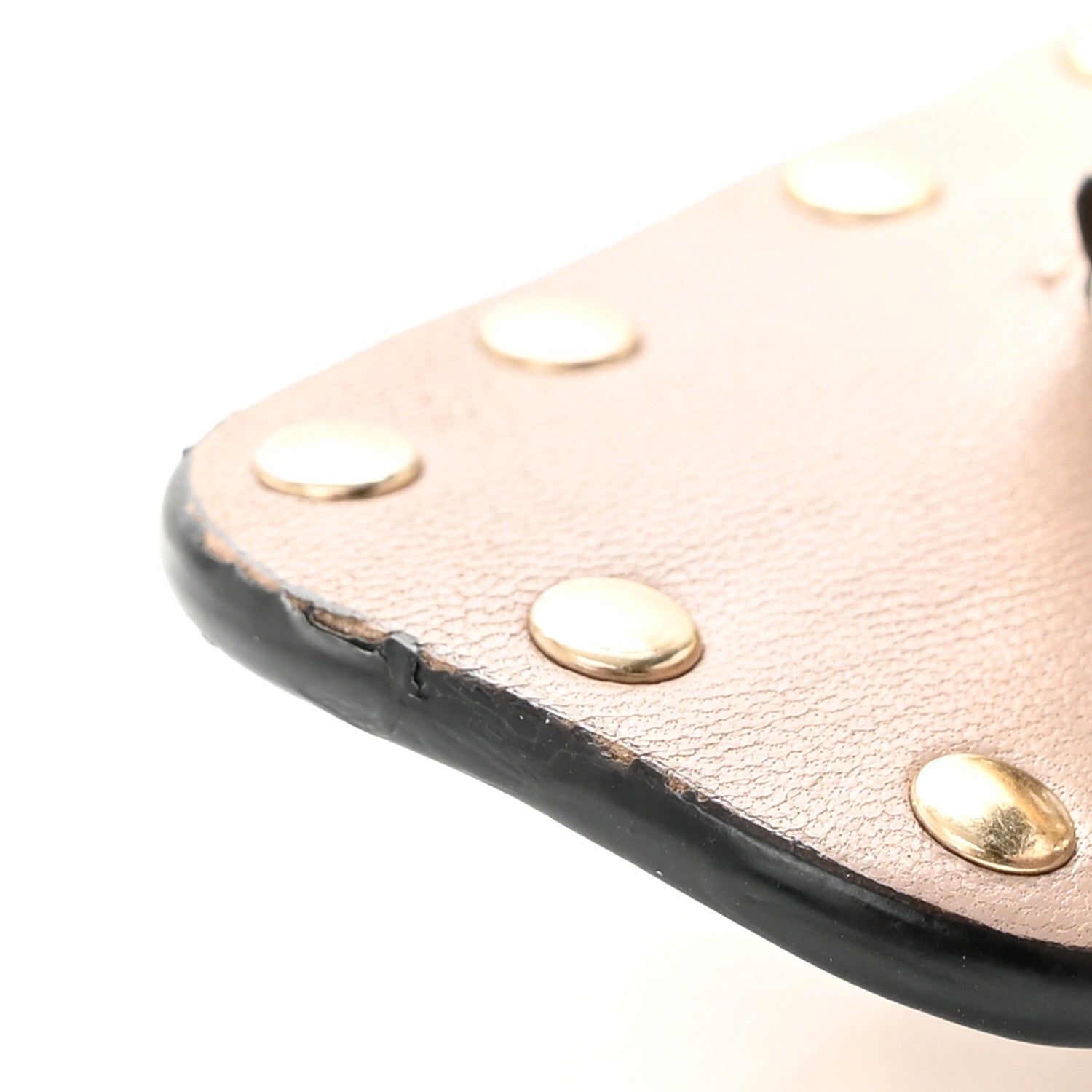 Valentino Garavani Nappa Small Rockstud Spike Shoulder Bag Poudre 10 of 11