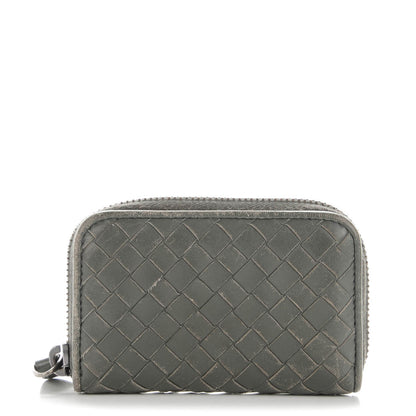 Bottega Veneta Nappa Intrecciato Zip Around Coin Purse Shadow 1 of 7