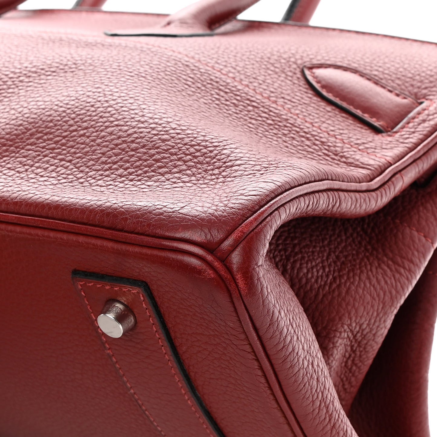Taurillon Clemence JPG Birkin 42 Rouge H