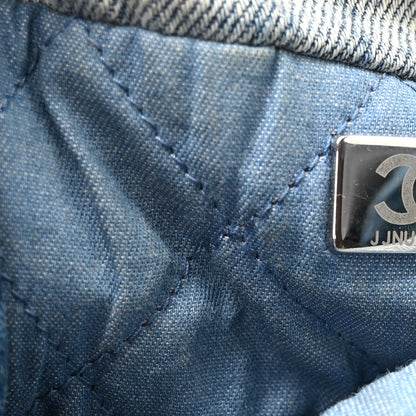 Chanel Denim Quilted Small Chanel 22 Blue 8 of 11