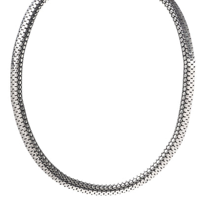 John Hardy Sterling Silver 7mm Dot Choker Necklace 1 of 6