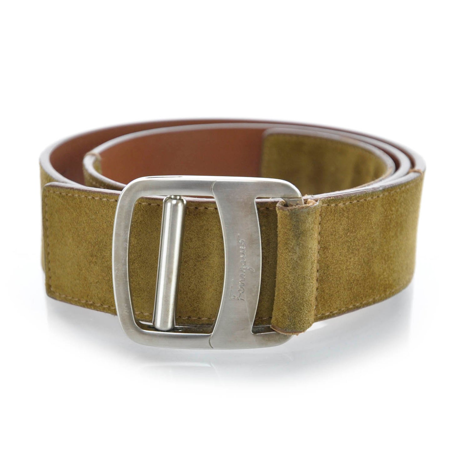 SALVATOREFERRAGAMOSuedeBelt34