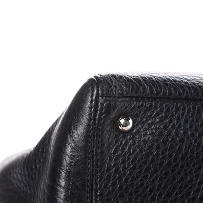 Chanel Calfskin XL Cerf Executive Shopper Tote Black 19 of 24