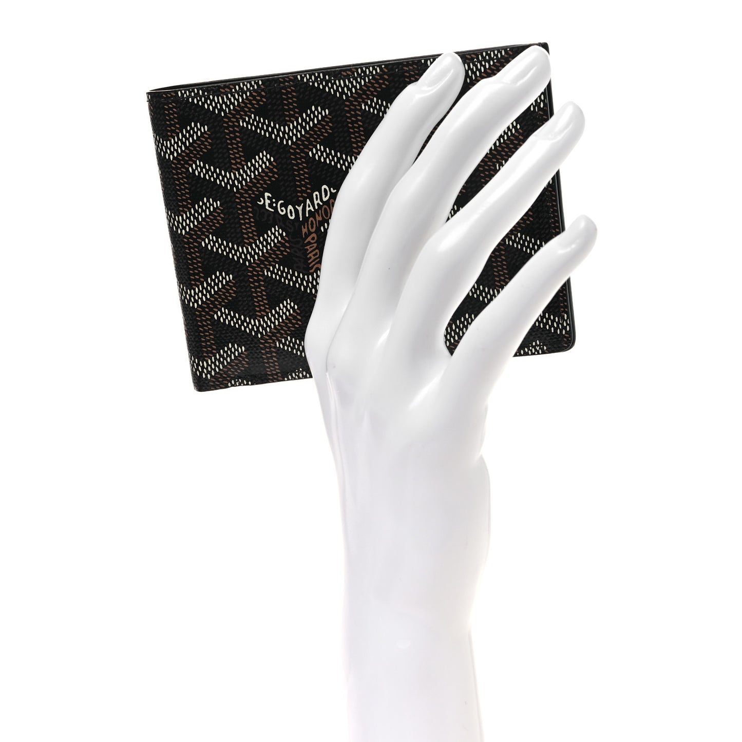Goyardine Bi-Fold Victoire PM Wallet Black