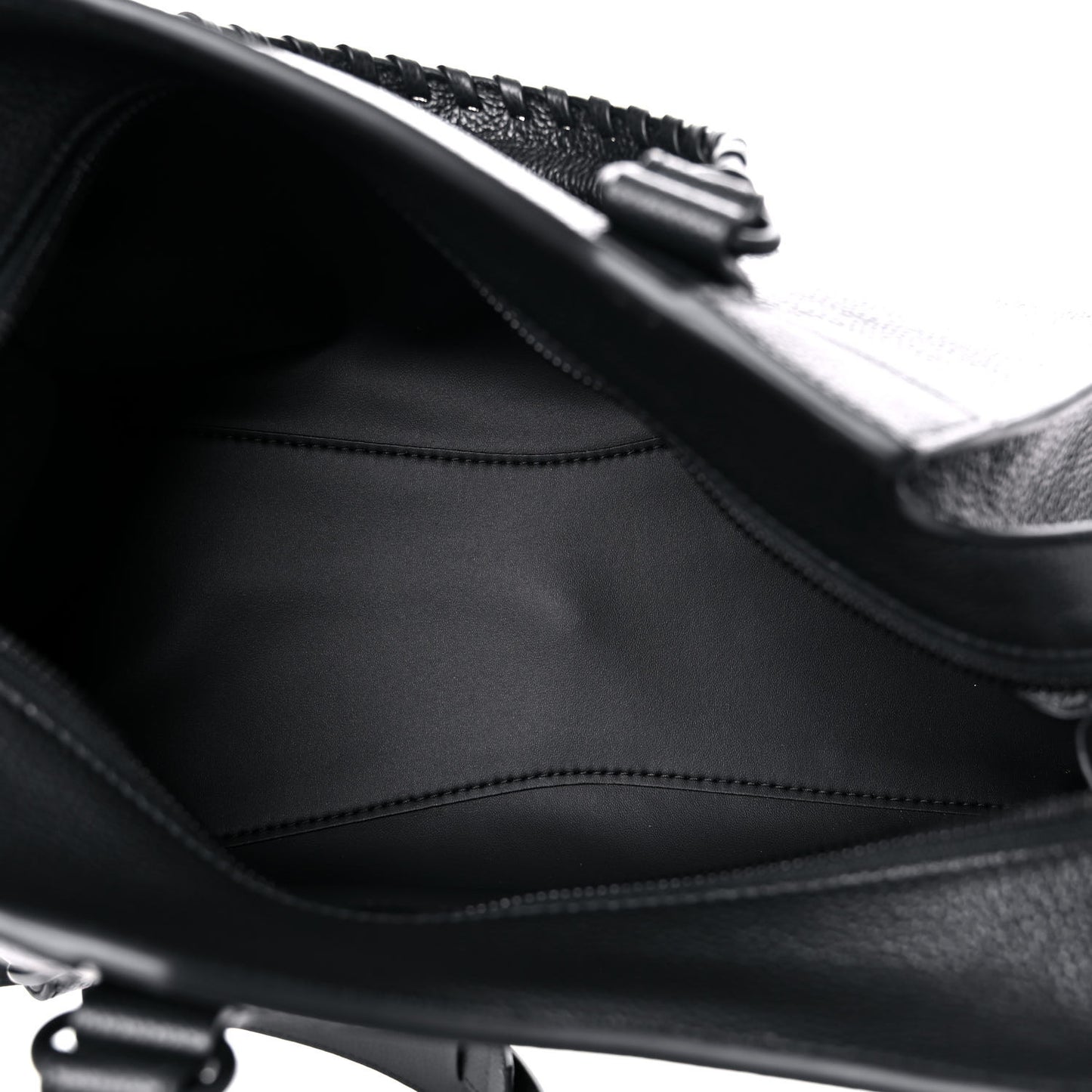 Grained Calfskin Neo Classic Black Hardware S City Black
