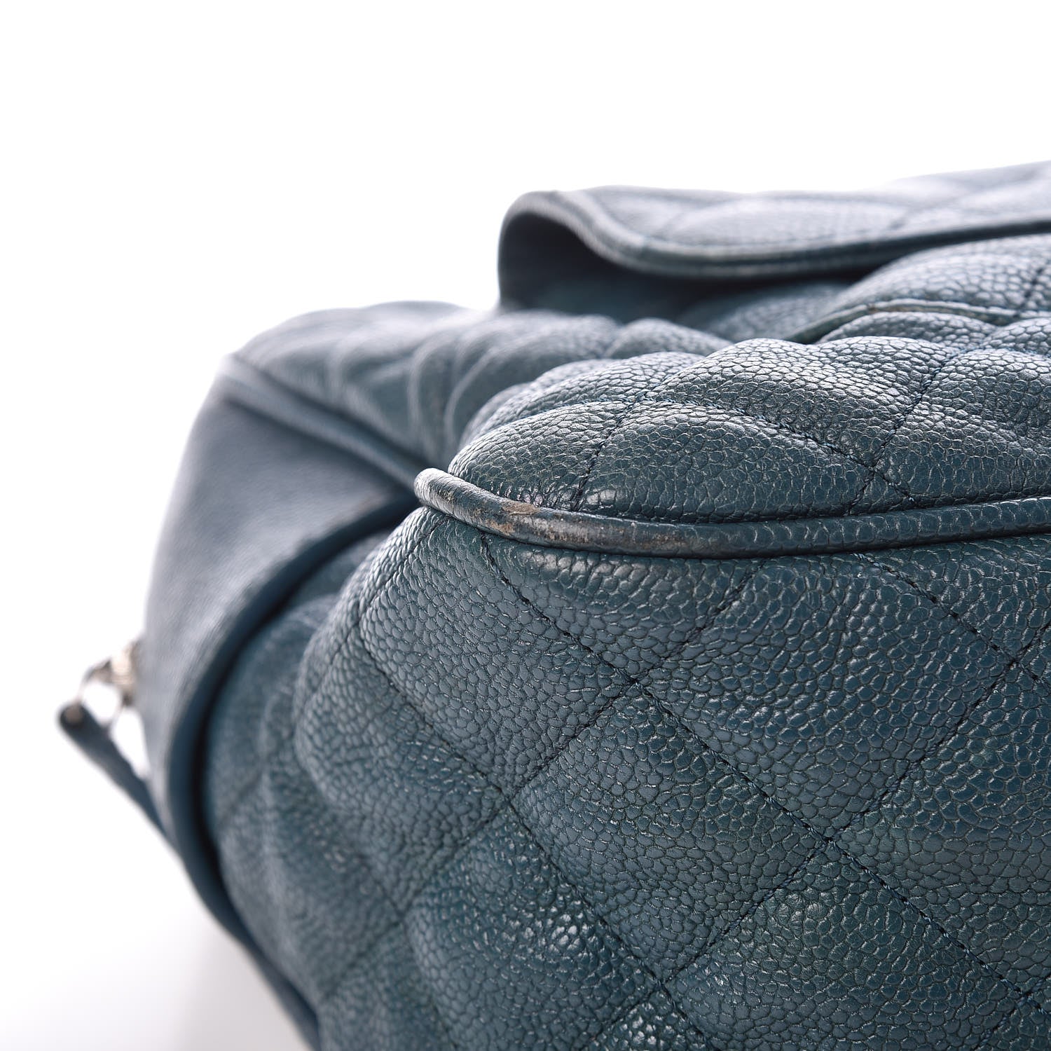 Chanel Caviar Quilted Large Paradoxal Camera Case Turquoise 20 of 20