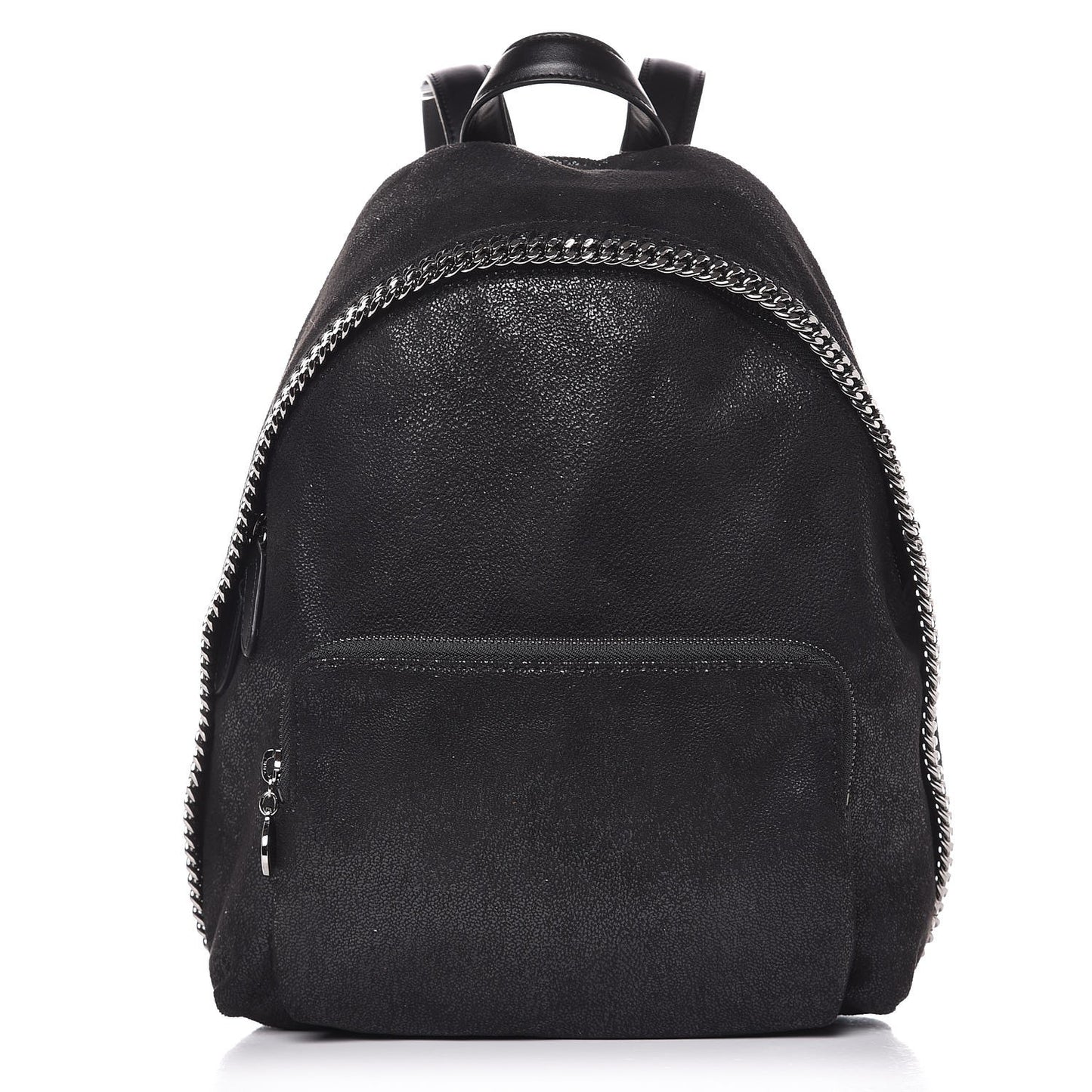 Shaggy Deer Small Falabella Backpack Black