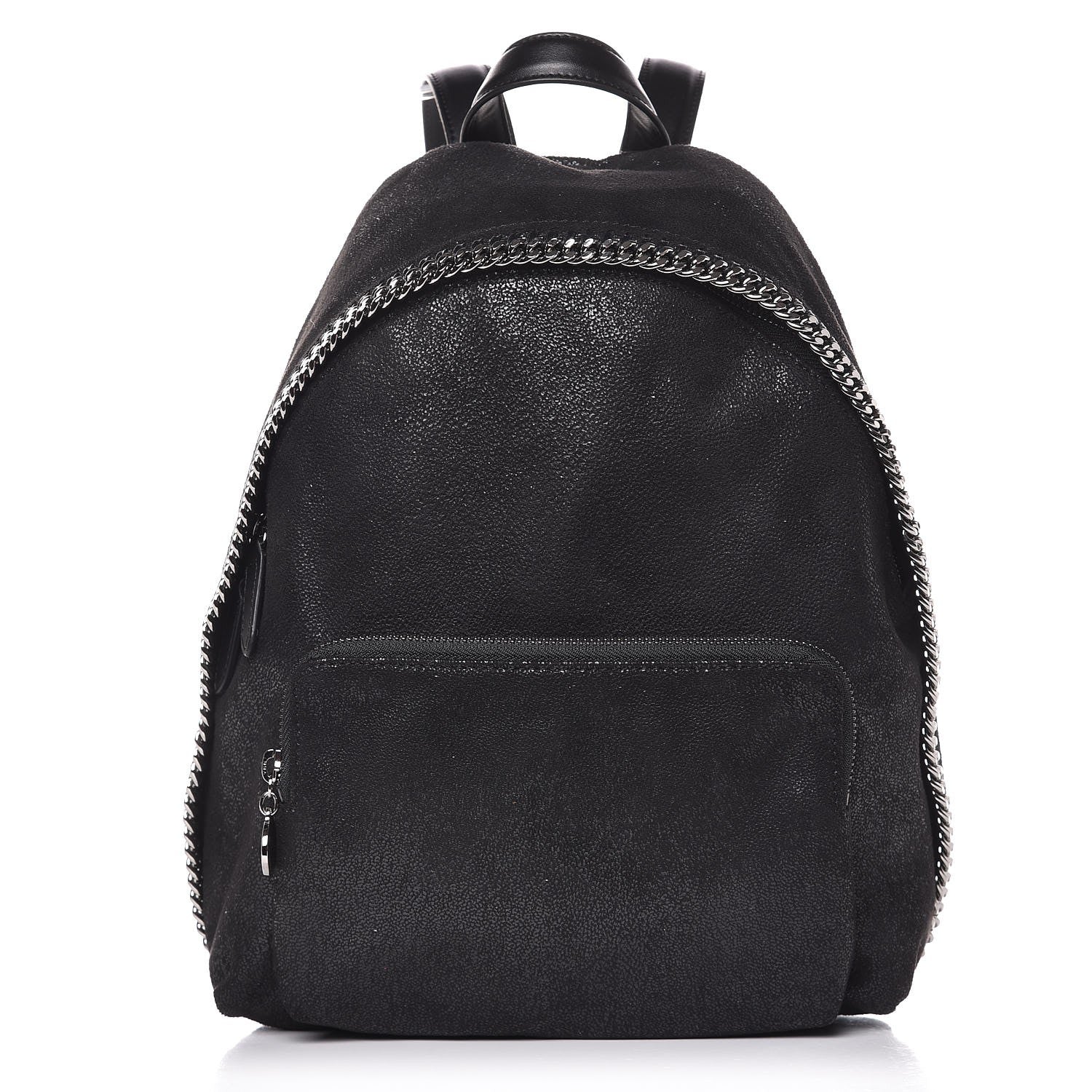 Stella McCartney Shaggy Deer Small Falabella Backpack Black 1 of 7