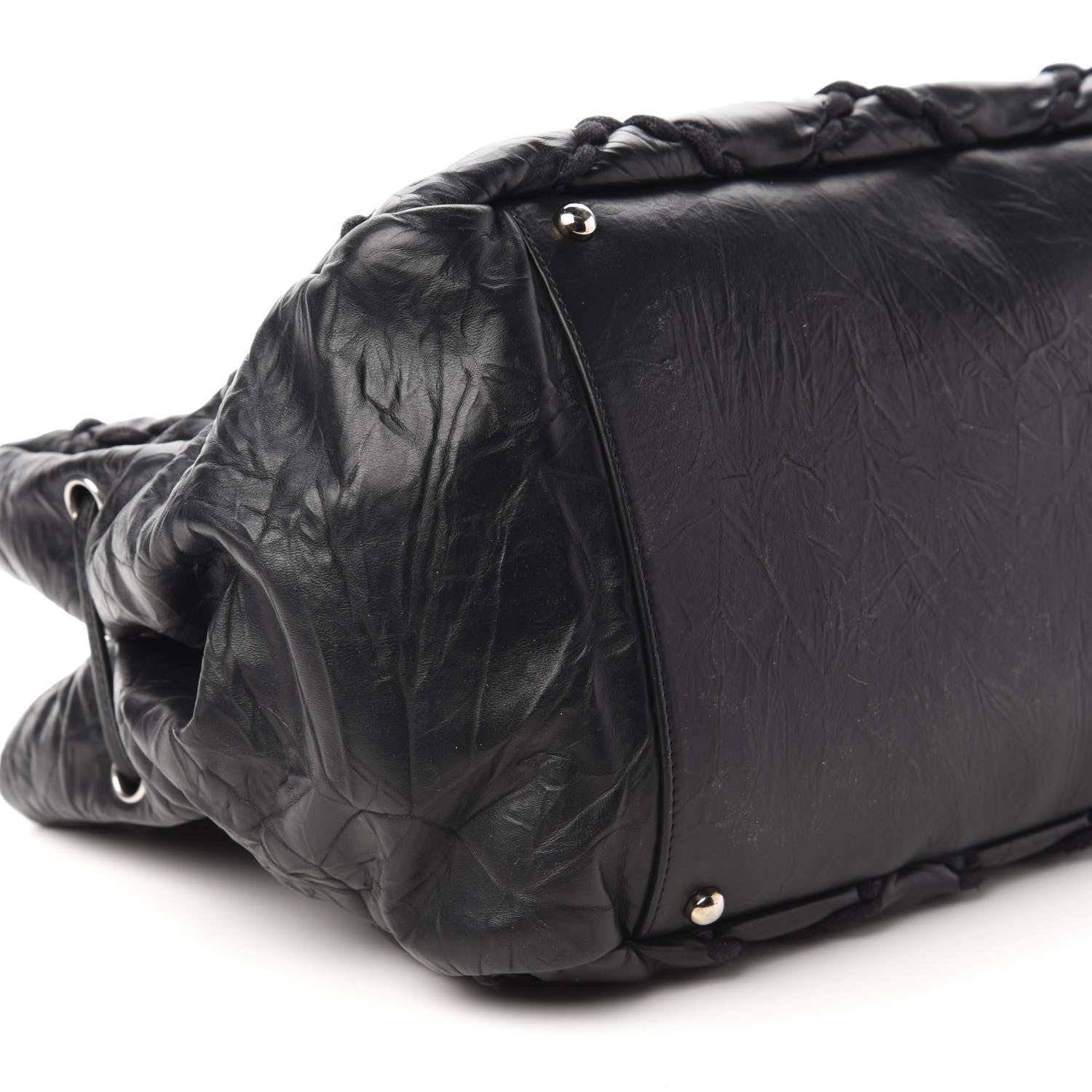 Chanel Calfskin Ultra Stitch Tote Black 6 of 13