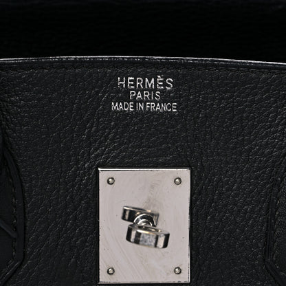 Hermes Fjord Birkin 35 Black 6 of 20