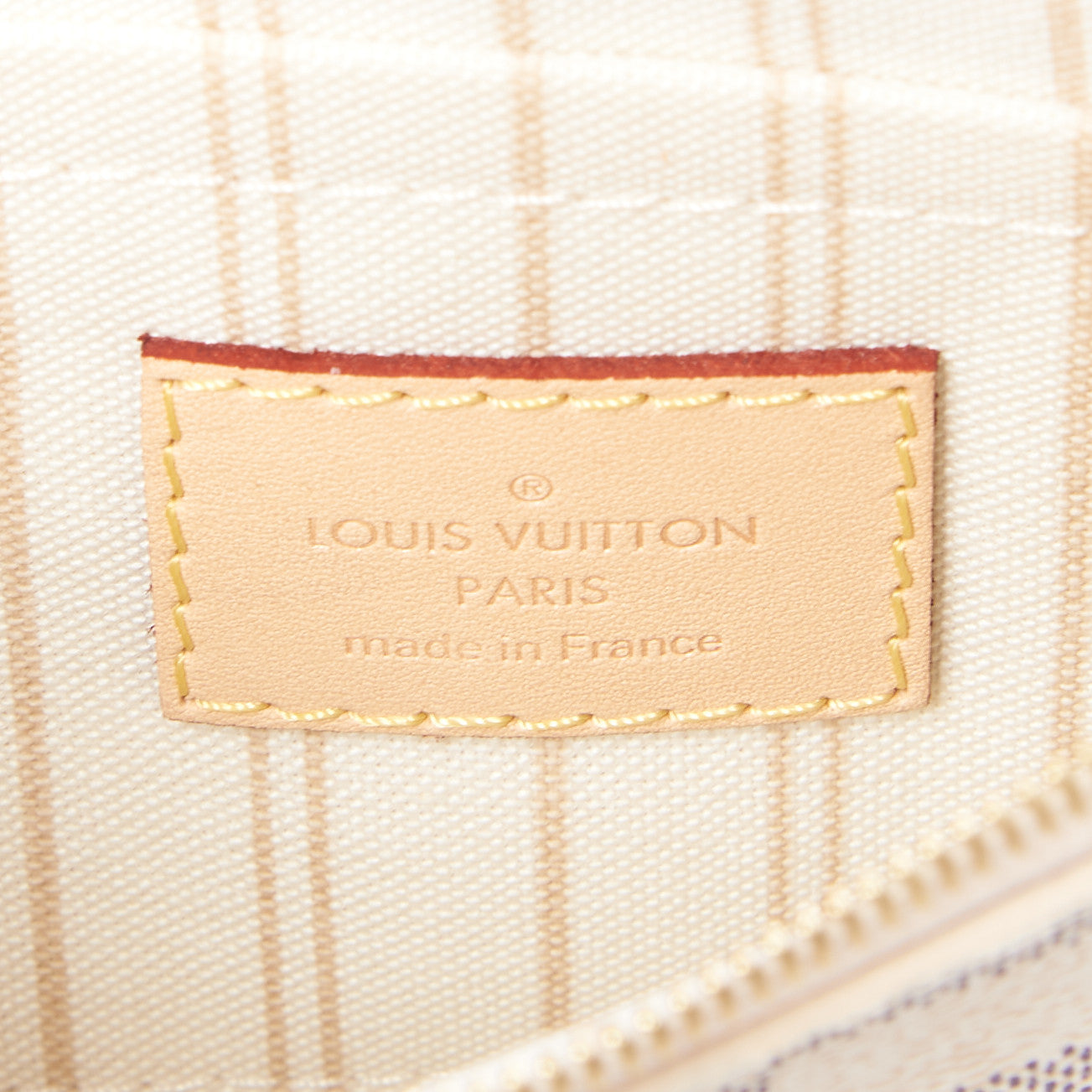Louis Vuitton Damier Azur Neverfull PM Pochette 8 of 8
