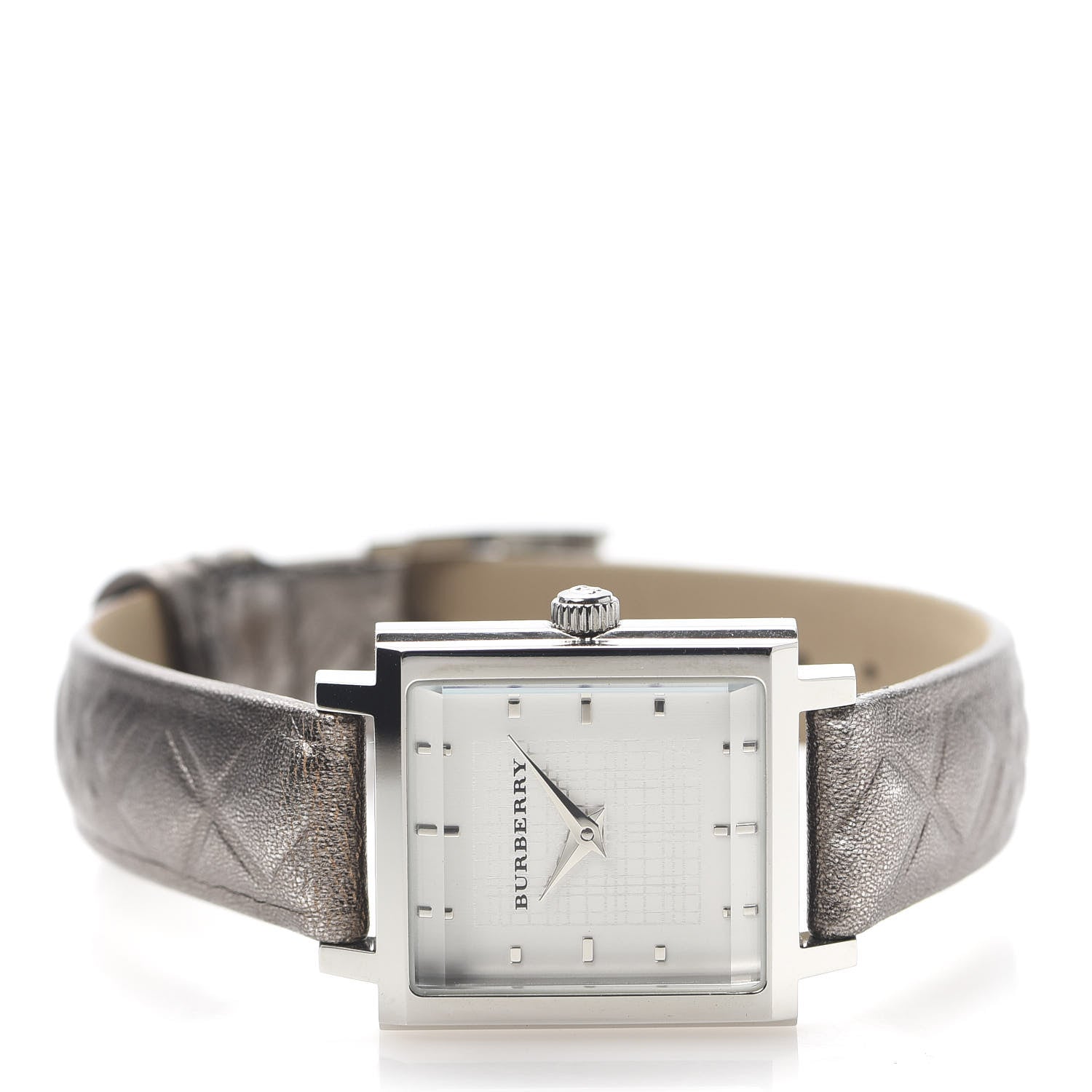 Burberry Stainless Steel Calfskin 24mm Quartz Watch BU2021 3 of 9