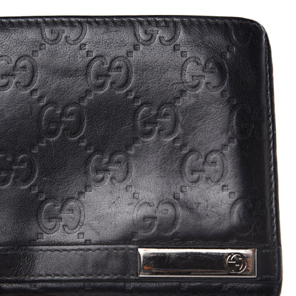 Gucci Guccissima Signature Bi-Fold Wallet Black 11 of 11
