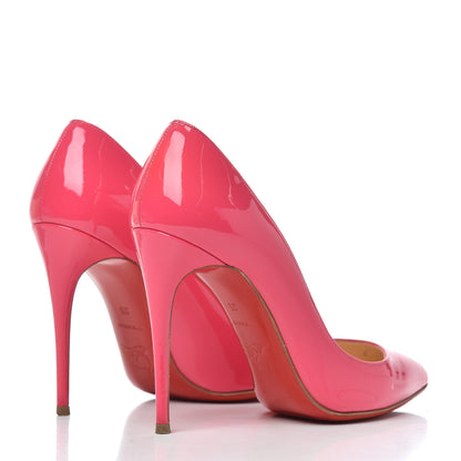 Christian Louboutin Patent Pigalle Follies 100 Pumps 35 Pinky 4 of 13
