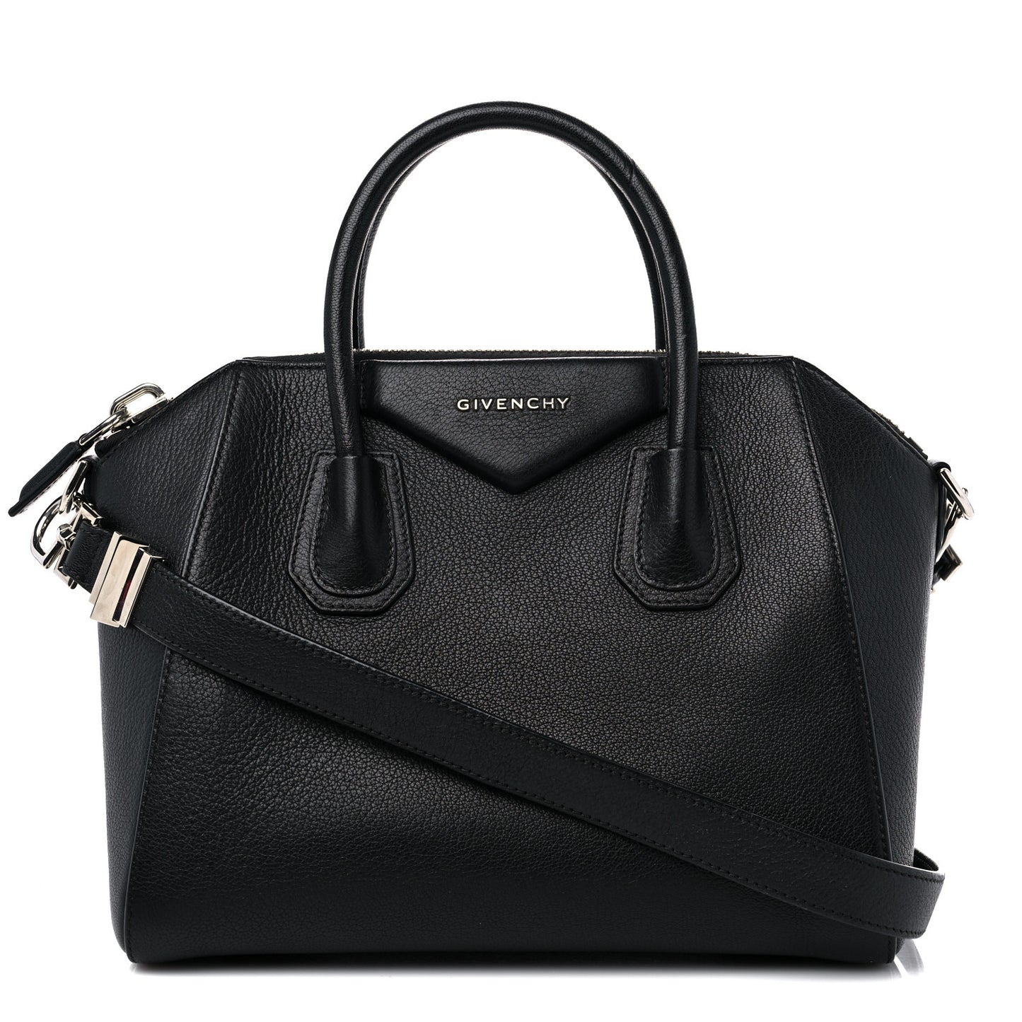 Sugar Goatskin Small Antigona Black
