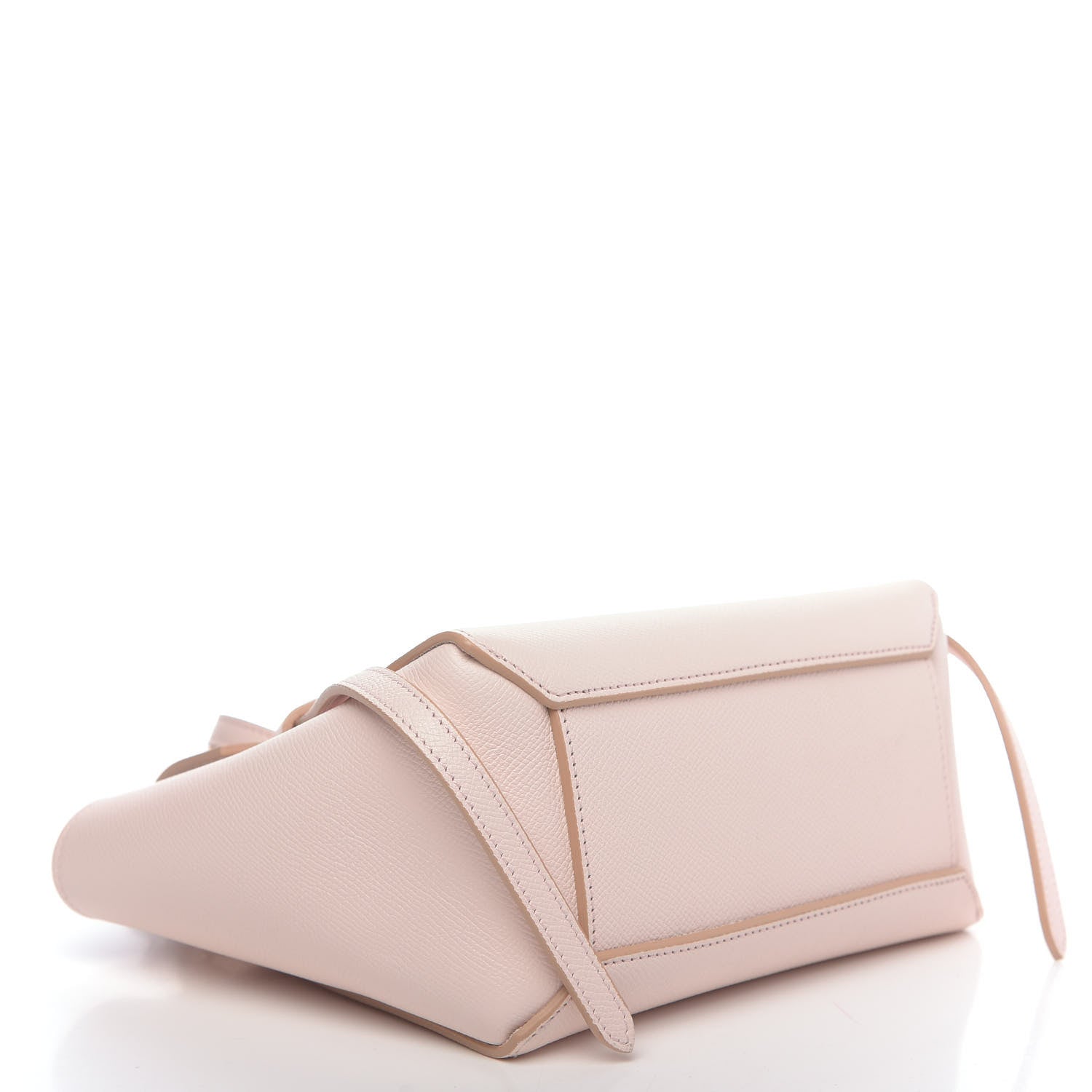 Celine Grained Calfskin Nano Belt Bag Pale Pink 4 of 9