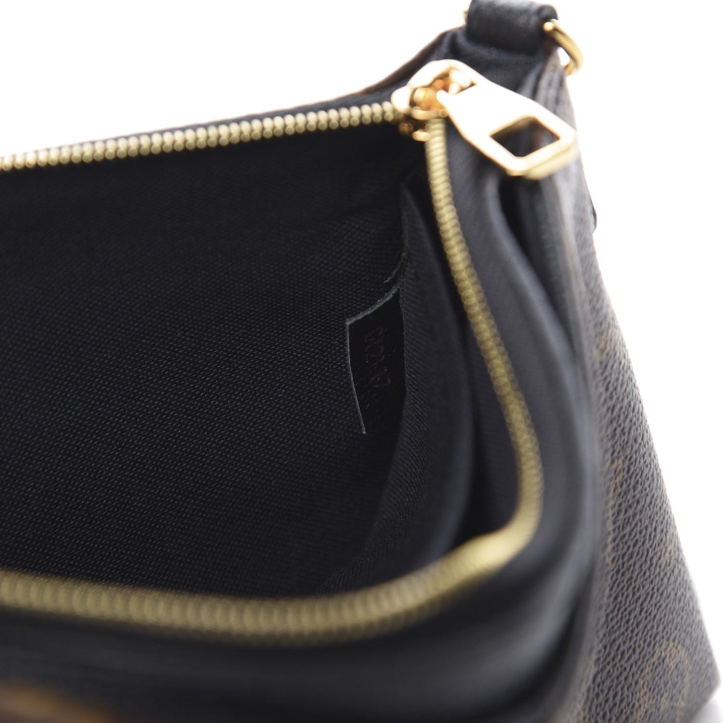 Monogram Pallas Clutch Black