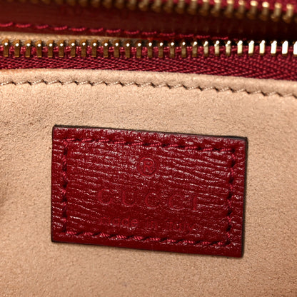 Gucci Azalea Calfskin Horsebit 1955 Shoulder Bag New Cherry Red 6 of 11