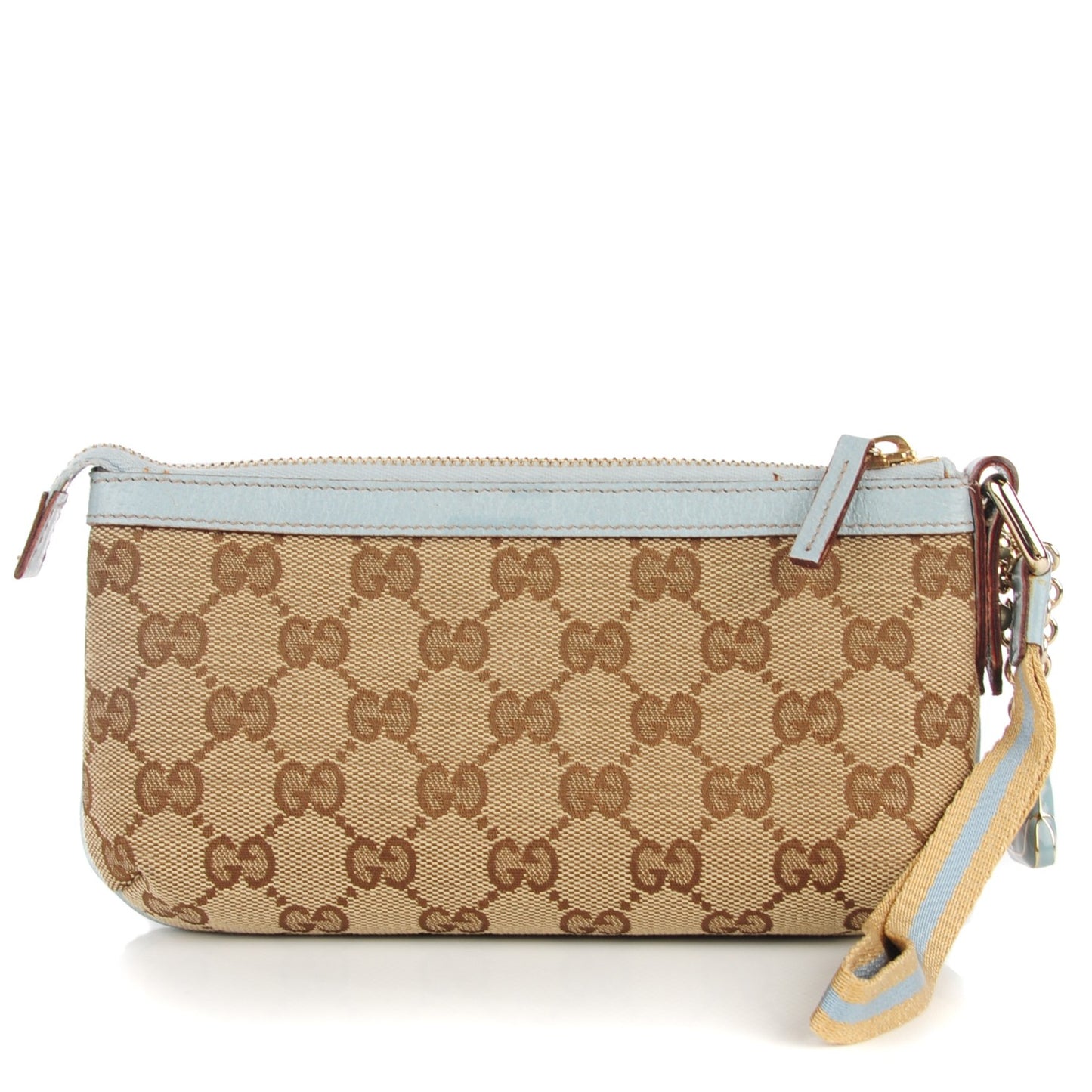 Monogram Jolicoeur Wristlet Blue