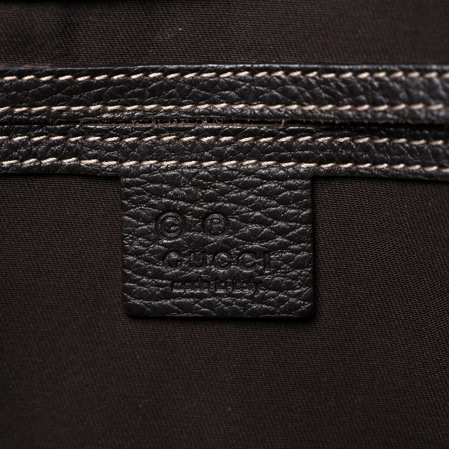 Gucci Crystal Monogram Dollar Calfskin Medium Joy Shoulder Bag Beige Ebony Testa Di Moro 6 of 20