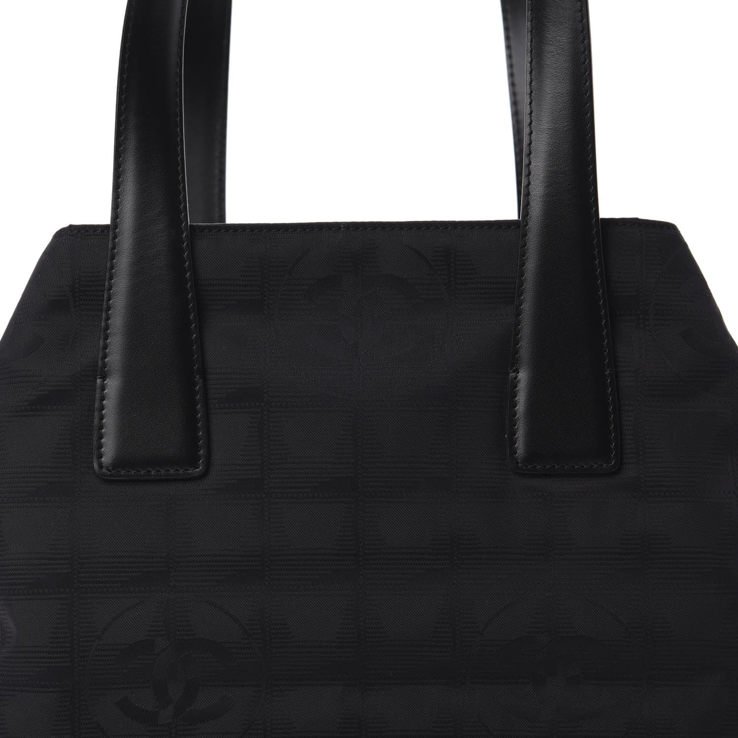 Chanel Nylon Travel Tote Black 10 of 10