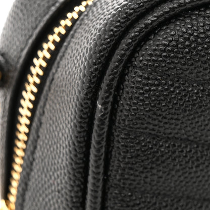 Saint Laurent Grain De Poudre Matelasse Monogram Mini Lou Camera Bag Black 11 of 11