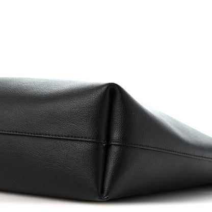 Saint Laurent Calfskin North-South Shopping Tote Black 9 of 12