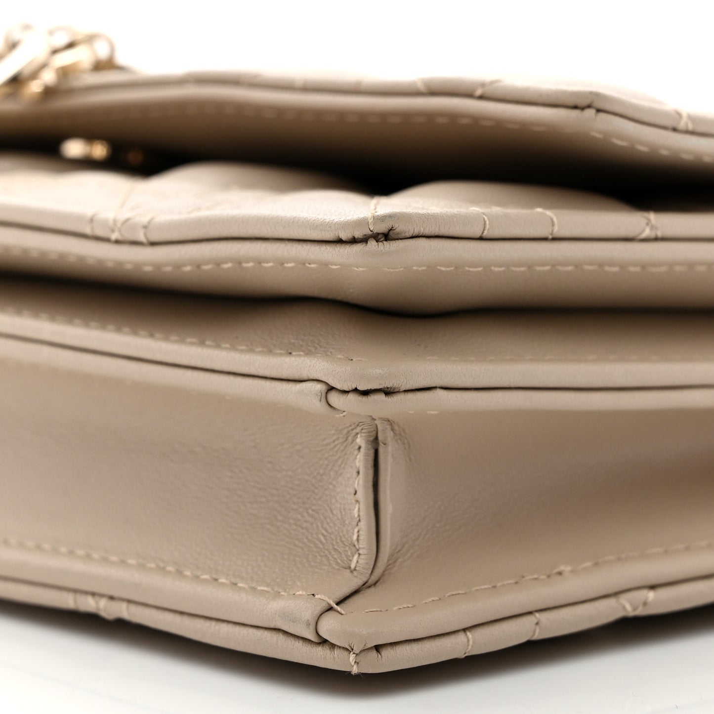 Lambskin Cannage Mini My Dior Bag Sand