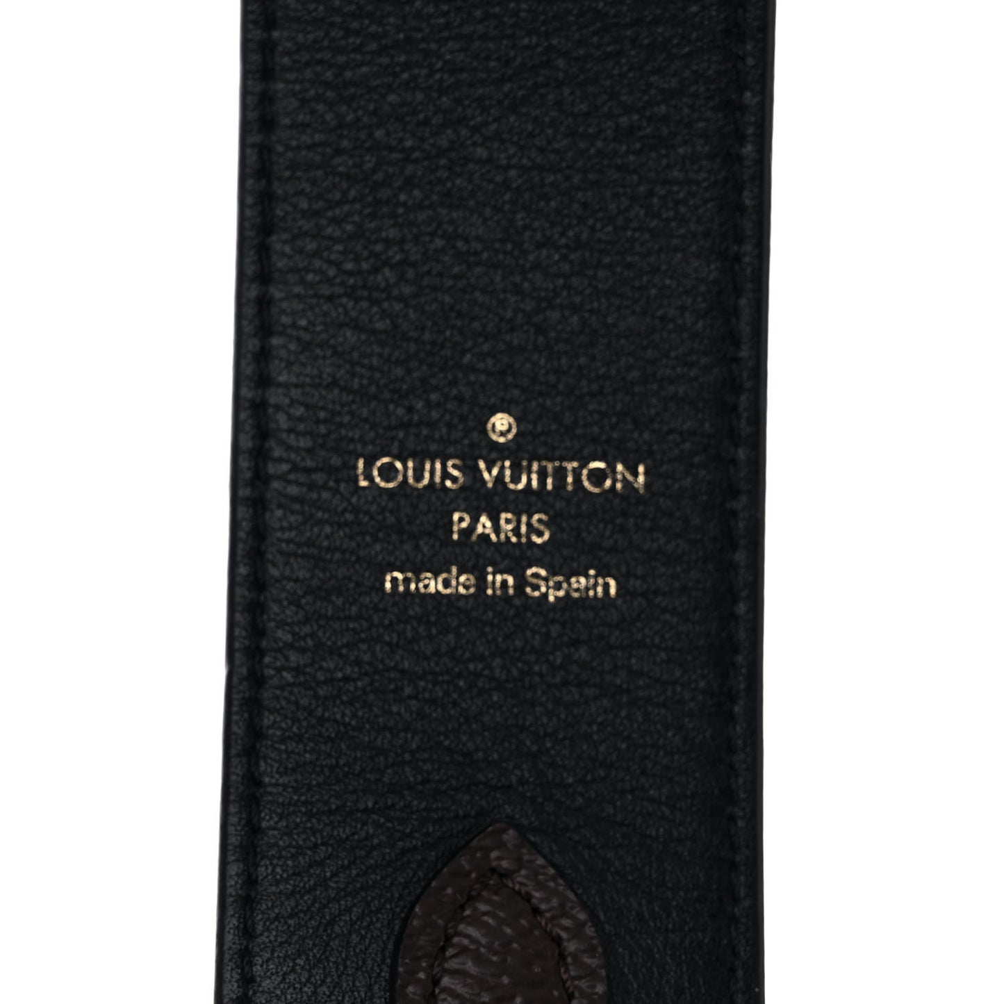 Monogram Bandouliere Shoulder Strap Black