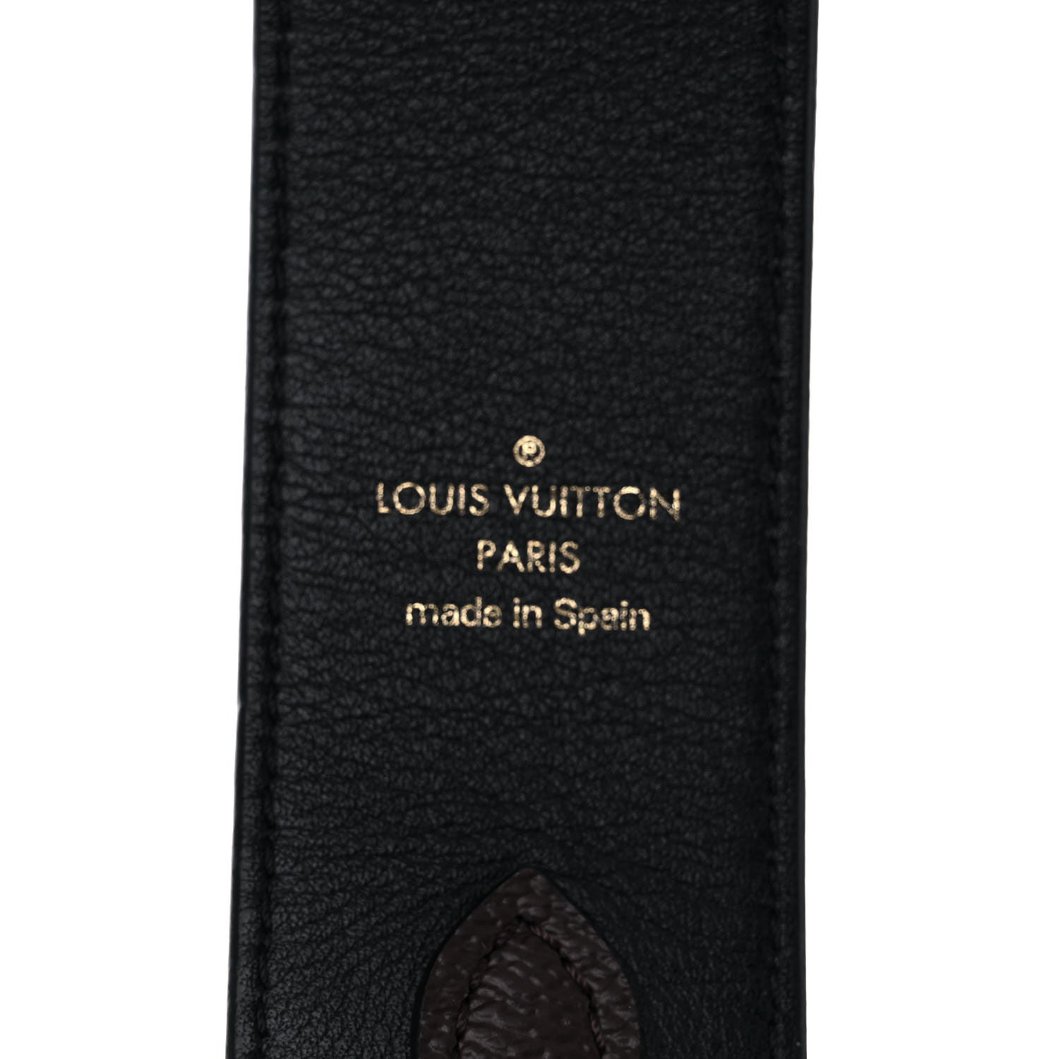 Louis Vuitton Monogram Bandouliere Shoulder Strap Black 5 of 6