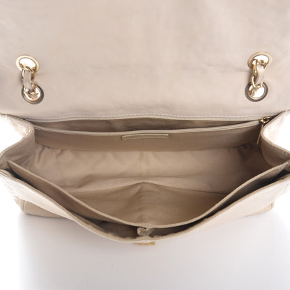Chanel Calfskin Quilted Natural Beauty Flap Dark White 6 of 15