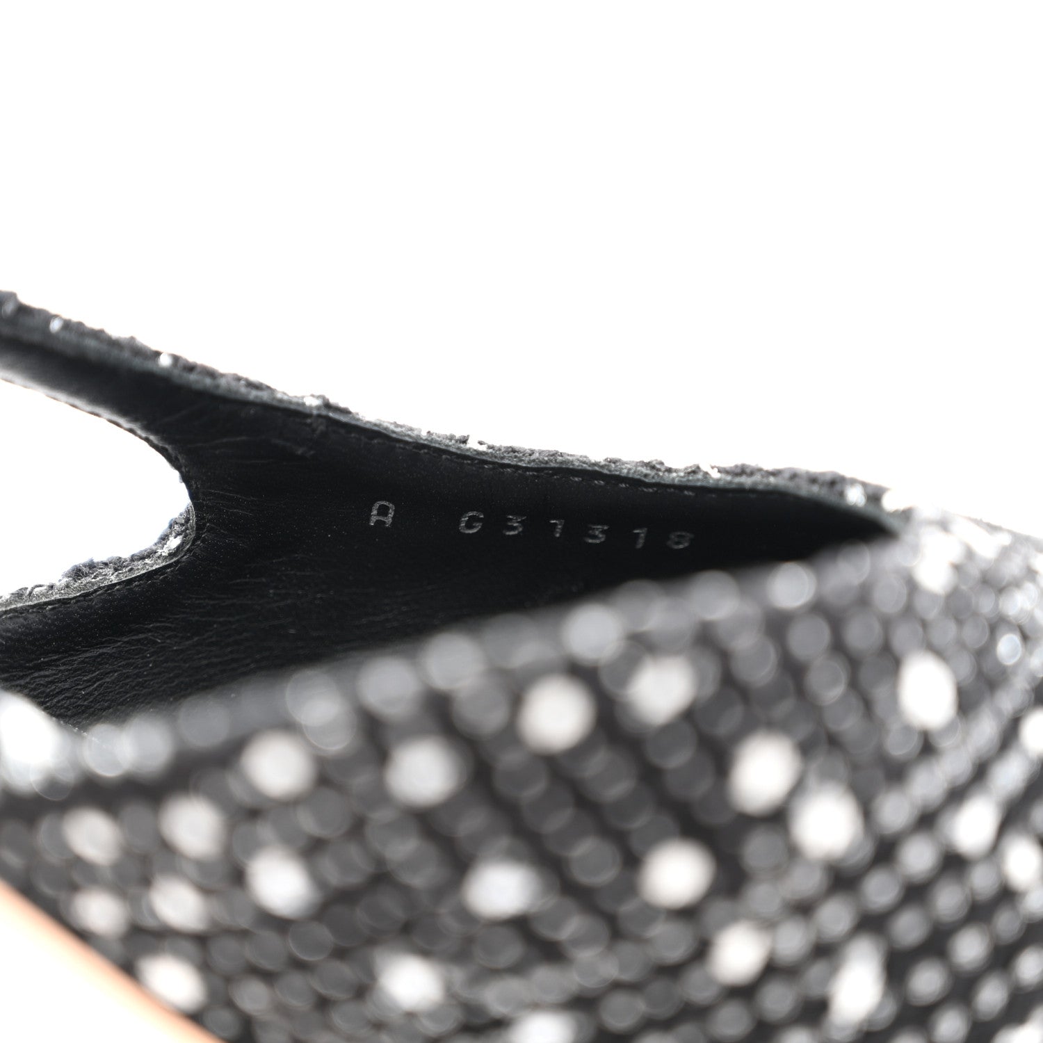 Chanel Tweed Grosgrain Cap Toe CC Slingback Pumps 39 Black Silver White 8 of 9