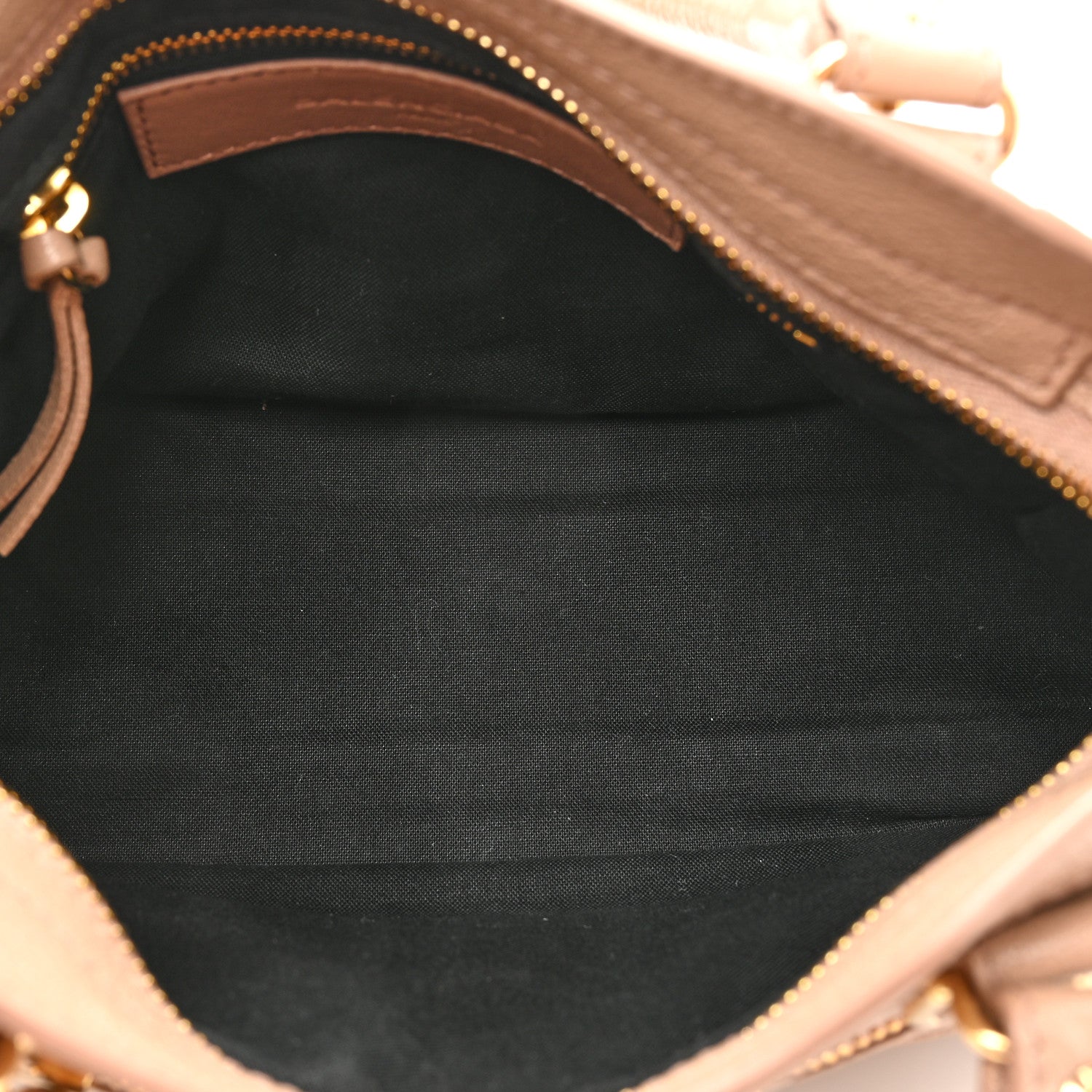 Balenciaga Chevre Gold Metallic Edge Hardware Mini City Rose Des Sables 4 of 12