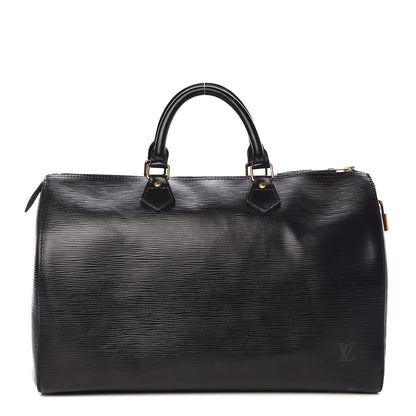 Louis Vuitton Epi Speedy 40 Black 1 of 18