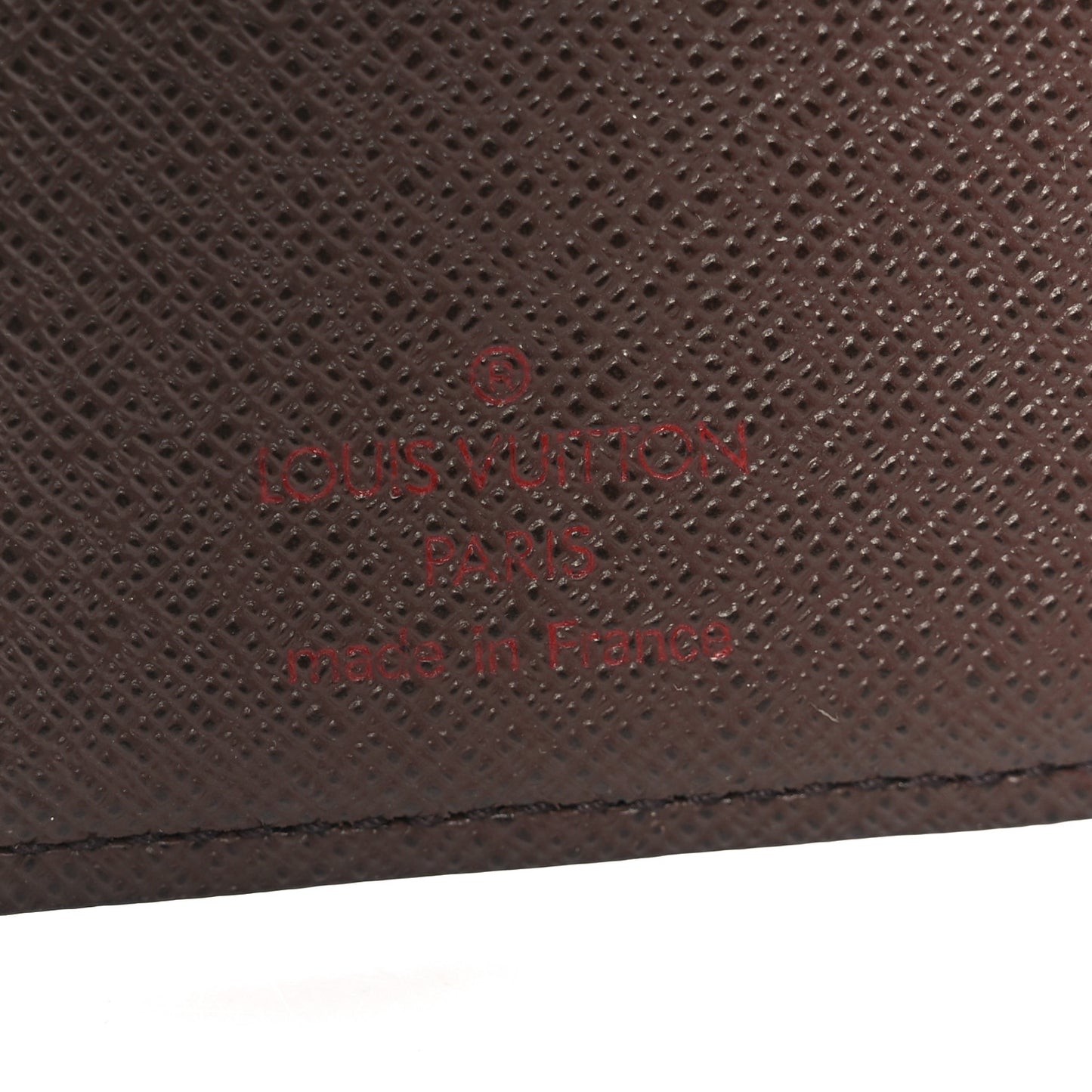 Damier Ebene French Purse Wallet