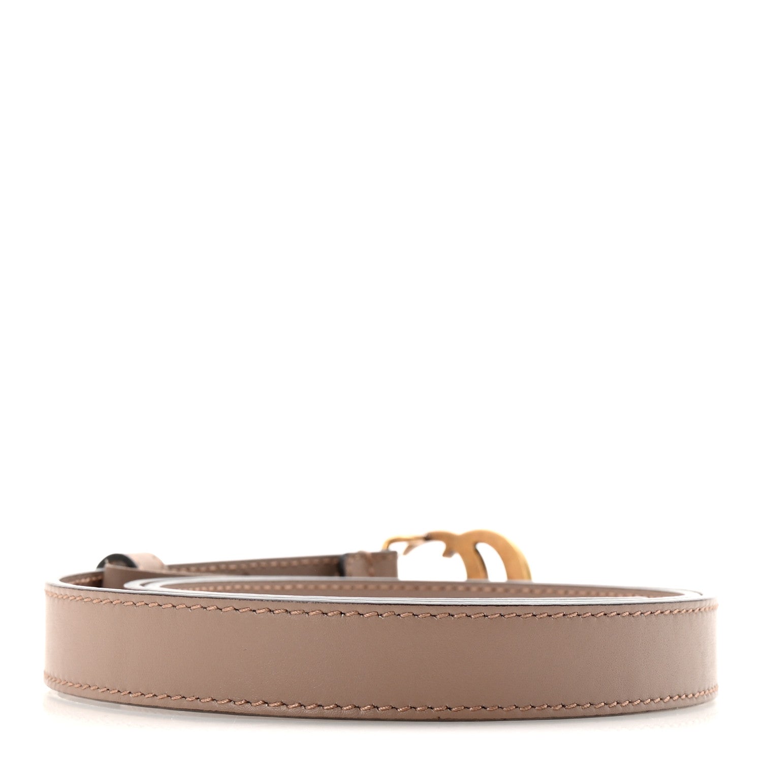 Gucci Calfskin Double G 20mm Belt 85 34 Porcelain Rose 2 of 6