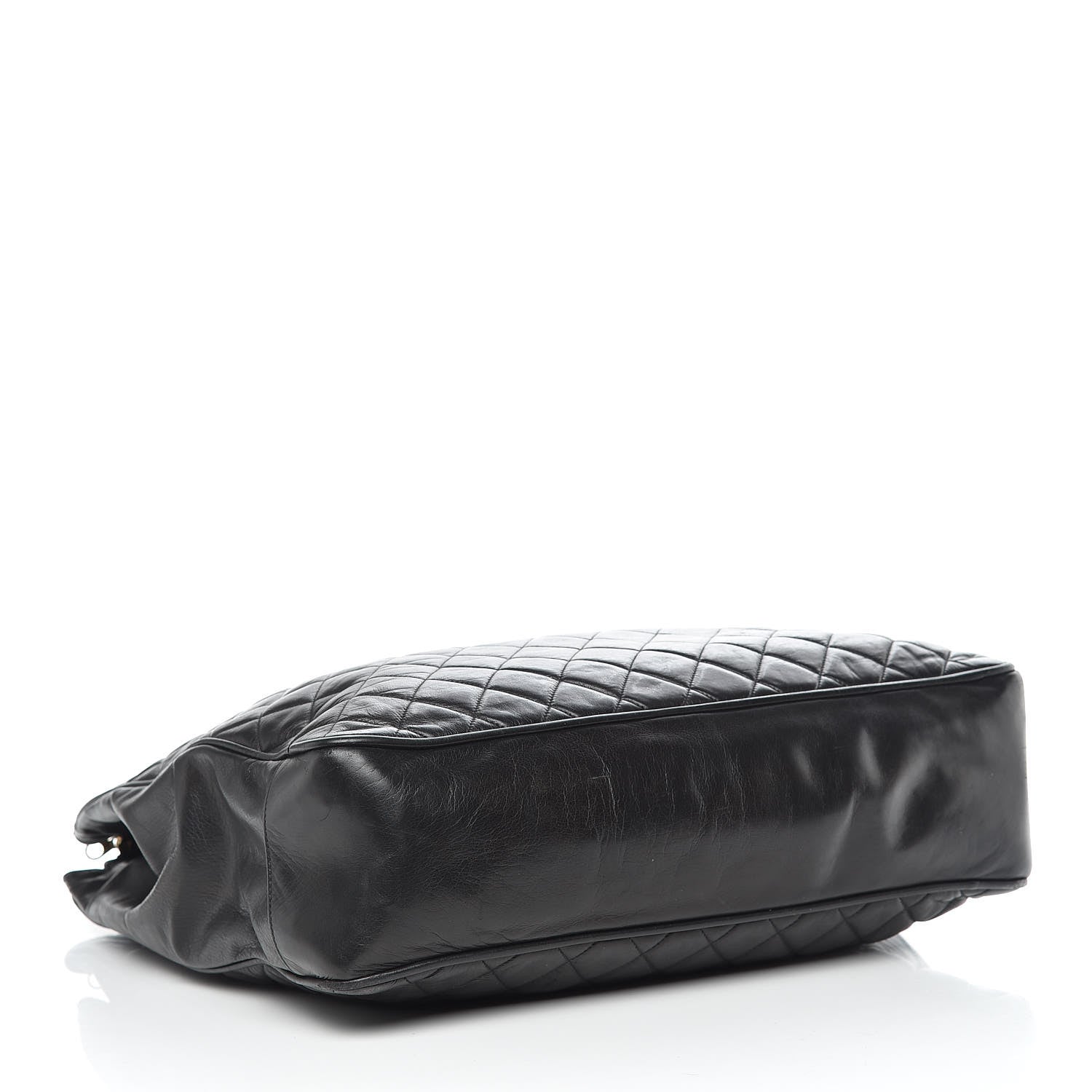 Chanel Lambskin Quilted Shoulder Bag Black 4 of 16