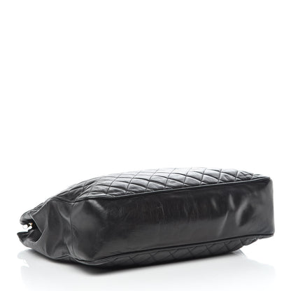 Chanel Lambskin Quilted Shoulder Bag Black 4 of 16
