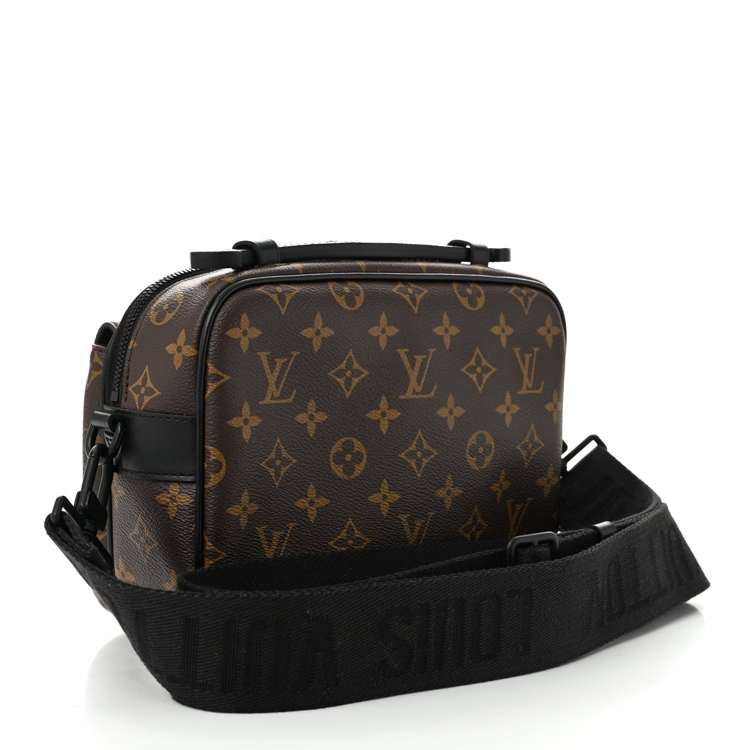 Louis Vuitton Monogram Macassar S Lock Messenger 3 of 10