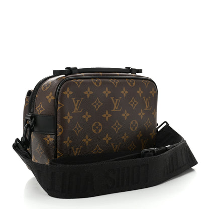 Louis Vuitton Monogram Macassar S Lock Messenger 3 of 10